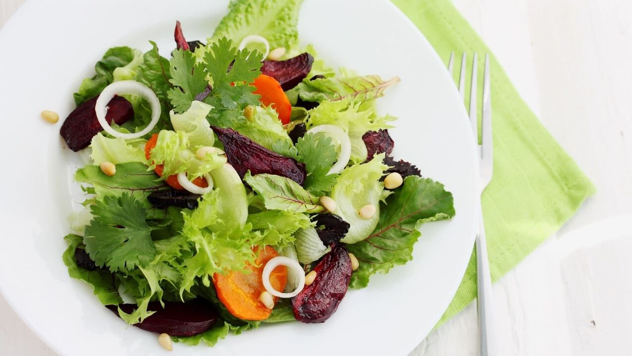 gücü artırmak için vitamin salatası