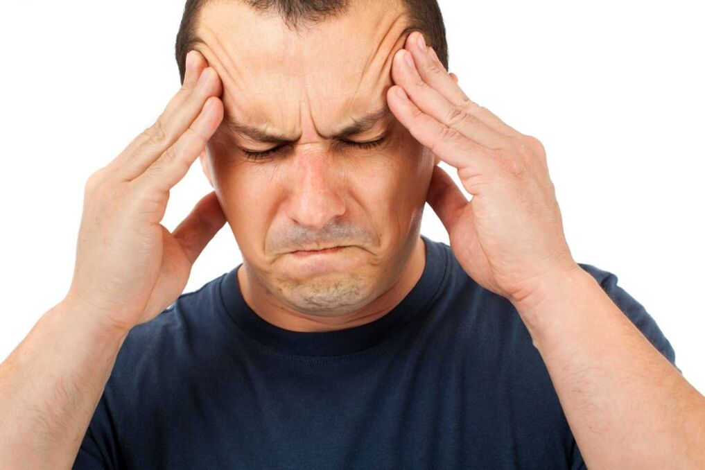 St. John's wort'un potens için kullanımına kontrendikasyon olarak baş ağrısı